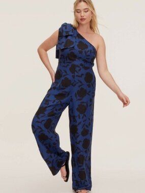 Women's Classic Rose Jumpsuit - kate spade new york x Target Navy/Black 00